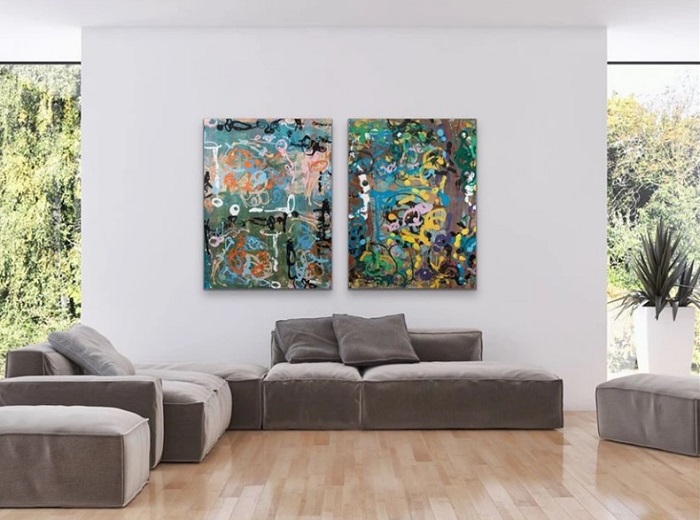 An earlier work on view in 2020.